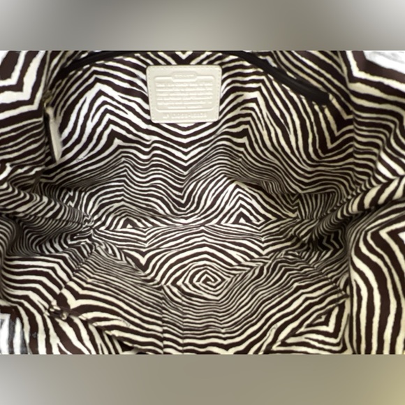 Coach Natalie Weekender Straw Shoulder Bag Tote - Picture 9 of 16